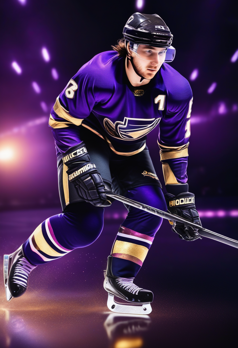 Hockey trading card